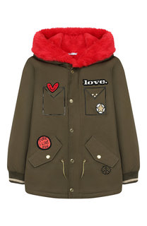 Парка с капюшоном THE MARC JACOBS