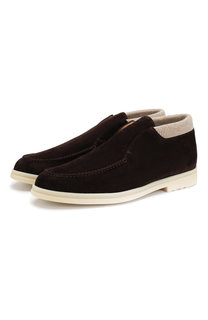 Замшевые ботинки Open Wintery Walk Loro Piana