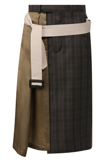 Шерстяная юбка Maison Margiela