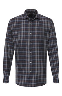 Рубашка из смеси хлопка и кашемира Ermenegildo Zegna