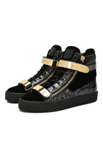 Комбинированные кеды Coby Giuseppe Zanotti Design