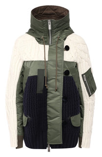 Шерстяная куртка Sacai