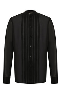 Хлопковая рубашка Saint Laurent