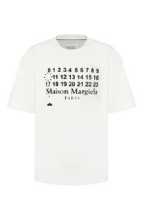 Хлопковая футболка Maison Margiela