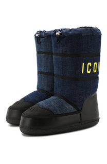 Текстильные сапоги Dsquared2