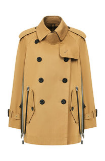 Хлопковый тренч Sacai