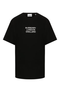 Хлопковая футболка Burberry