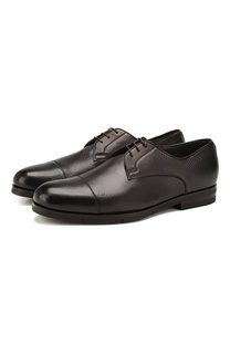 Кожаные дерби Santoni