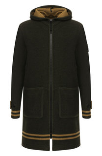 Шерстяное пальто Stone Island