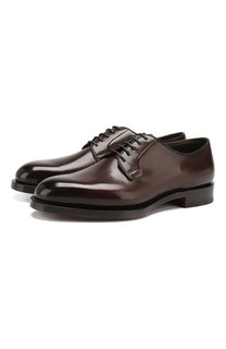 Кожаные дерби Santoni