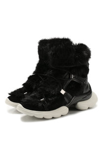 Кожаные сапоги Tilda Moncler