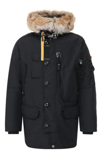 Пуховая парка Kodiak с меховой отделкой Parajumpers