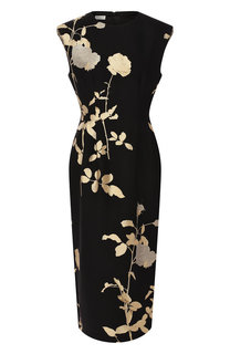 Платье из смеси шерсти и вискозы Dries Van Noten