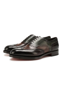 Кожаные оксфорды Santoni