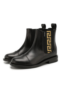 Кожаные ботинки Versace