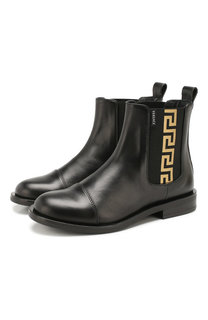 Кожаные ботинки Versace