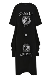 Хлопковое платье Vetements