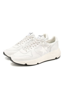 Кожаные кроссовки Running Sole Golden Goose Deluxe Brand