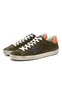 Замшевые кеды Superstar Golden Goose Deluxe Brand