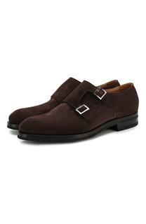 Замшевые монки Kiton