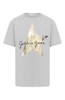 Хлопковая футболка Golden Goose Deluxe Brand