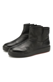 Кожаные ботинки Santoni