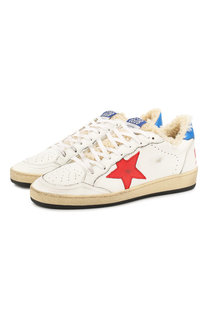 Кожаные кеды Ball Star Golden Goose Deluxe Brand