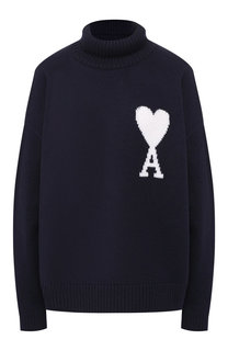 Шерстяной свитер Ami