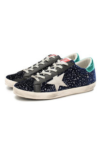 Текстильные кеды Superstar Golden Goose Deluxe Brand