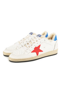Кожаные кеды Ball Star Golden Goose Deluxe Brand