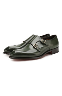 Кожаные монки Santoni