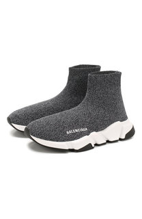 Текстильные кроссовки Speed Balenciaga