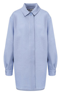 Рубашка из смеси шелка и хлопка Jacquemus