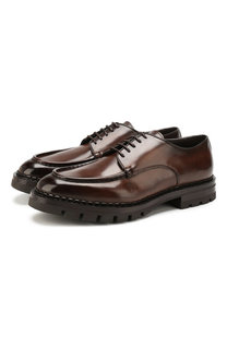Кожаные дерби Santoni