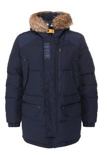 Пуховик Harraseeket с меховой отделкой Parajumpers