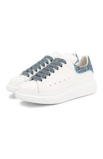 Кожаные кеды Alexander McQueen