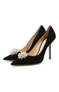 Замшевые туфли Edison 100 Jimmy Choo