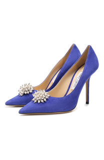 Замшевые туфли Edison 100 Jimmy Choo
