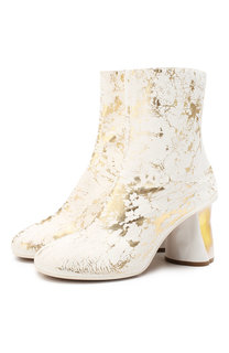Кожаные ботильоны Maison Margiela
