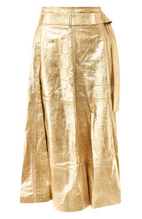 Кожаная юбка Golden Goose Deluxe Brand