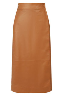 Кожаная юбка Loro Piana