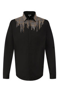 Хлопковая рубашка Just Cavalli