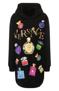 Хлопковое худи Versace