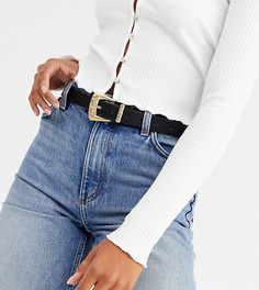 Золотистый ремень с пряжкой Pieces