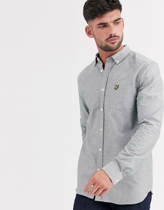 Оксфордская рубашка хаки Lyle & Scott