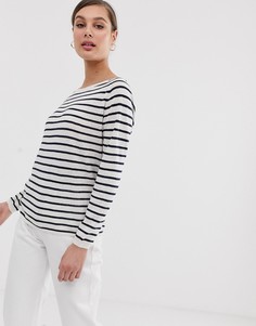 Трикотажный джемпер в полоску Selected Nive