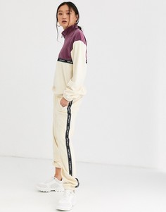 Велюровые джоггеры с полосами по бокам Carhartt WIP