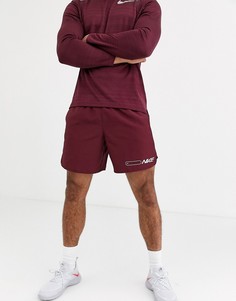 Бордовые шорты Nike Running Air Pack Challenger