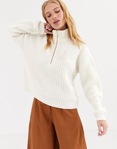 Джемпер из смешанной шерсти с воротником на молнии Gestuz Amaryl