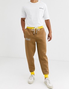 Бежевые джоггеры с логотипом Noak